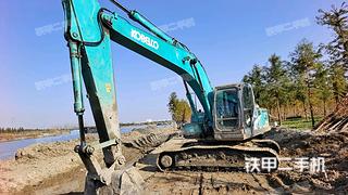 青岛神钢SK200-8挖掘机实拍图片