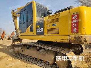 北京-北京市二手小松PC220-8挖掘机实拍照片