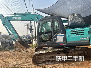广东-肇庆市二手神钢SK130-8挖掘机实拍照片