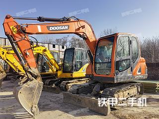 河南-郑州市二手斗山DX75-9C挖掘机实拍照片