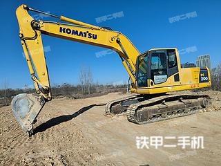 郑州小松PC200LC-8M0挖掘机实拍图片