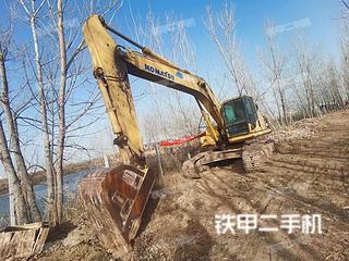 河南-郑州市二手小松PC240LC-8挖掘机实拍照片