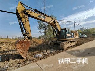 湖北-武汉市二手卡特彼勒349D2液压挖掘机实拍照片