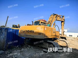 牡丹江现代R200-5挖掘机实拍图片