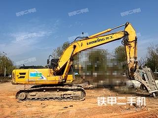 九江龙工LG6225E挖掘机实拍图片