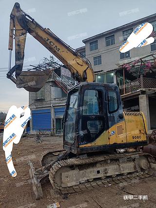 贵州-安顺市二手山重建机JCM908C挖掘机实拍照片