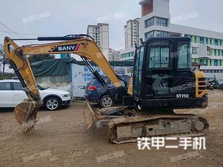 贵州-安顺市二手三一重工SY60C挖掘机实拍照片
