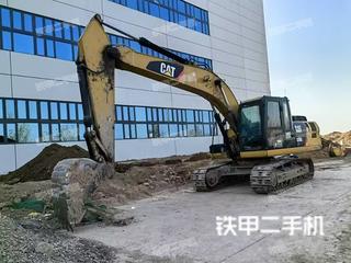山西-忻州市二手卡特彼勒320D2液压挖掘机实拍照片