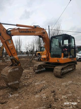 河北-邢台市二手龙工LG6075挖掘机实拍照片