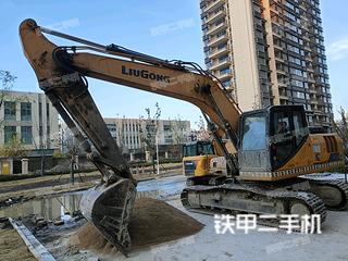 江苏-扬州市二手柳工CLG920E挖掘机实拍照片