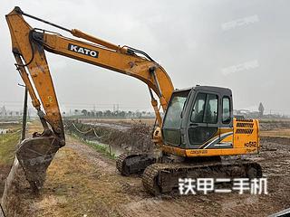 广州加藤HD512-R5挖掘机实拍图片