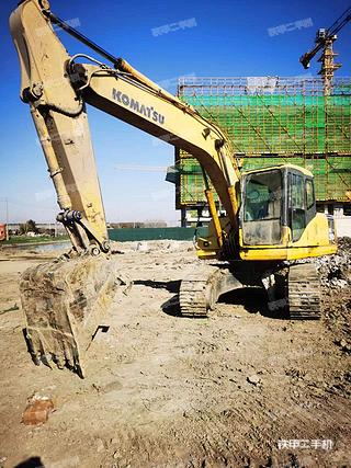 江苏-盐城市二手小松PC160LC-7挖掘机实拍照片