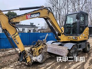 南京徐工XE60WD挖掘机实拍图片