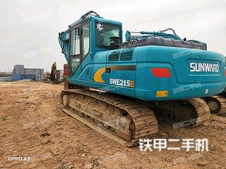 广东-广州市二手山河智能SWE215挖掘机实拍照片