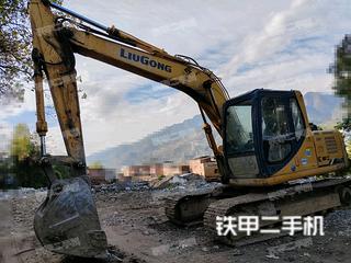 重庆柳工CLG915C挖掘机实拍图片