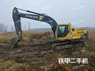 河南-驻马店市二手沃尔沃EC210B挖掘机实拍照片