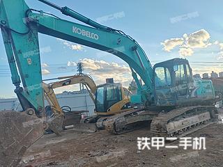 云南-文山壮族苗族自治州二手神钢SK260LC-8挖掘机实拍照片