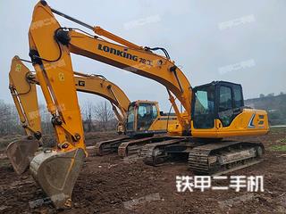 陕西-西安市二手龙工LG6225E挖掘机实拍照片
