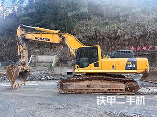 浙江-金华市二手小松PC460LC-8挖掘机实拍照片