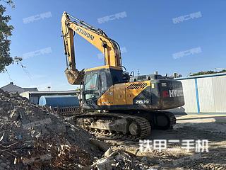 江苏-苏州市二手现代R215VS挖掘机实拍照片
