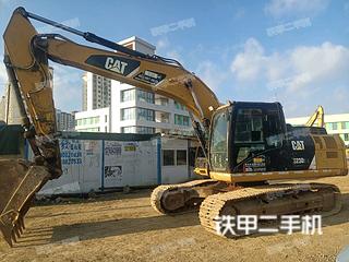 贵州-安顺市二手卡特彼勒323D2L挖掘机实拍照片