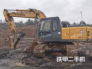 池州市出售 現(xiàn)代 R215-7C 挖掘機(jī)