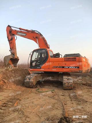 河北-保定市二手斗山DX300LC挖掘机实拍照片