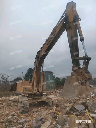 江苏-苏州市二手现代R215-7挖掘机实拍照片