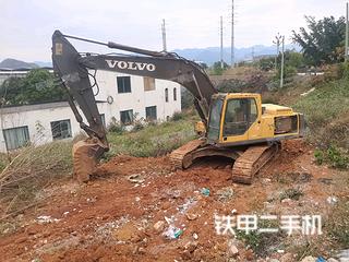 贵州-六盘水市二手沃尔沃EC240BLC挖掘机实拍照片