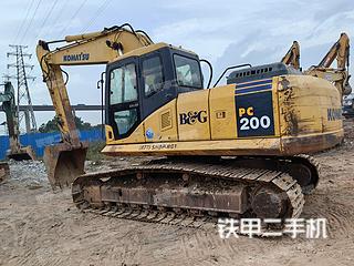 小松PC200-7挖掘机实拍图片