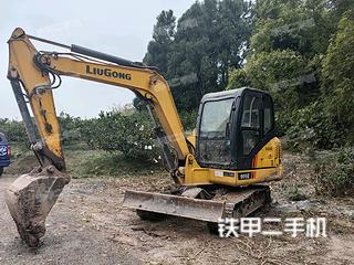 赣州柳工CLG9055E挖掘机实拍图片
