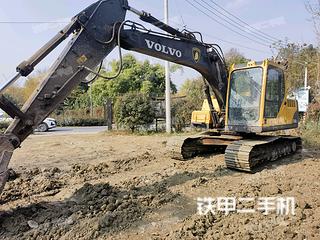 四川-成都市二手沃尔沃EC140BLC挖掘机实拍照片