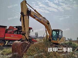 河南-许昌市二手小松PC200-7挖掘机实拍照片