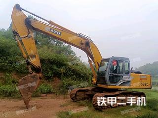江门加藤HD820R挖掘机实拍图片