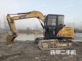 宁波三一重工SY75C挖掘机实拍图片