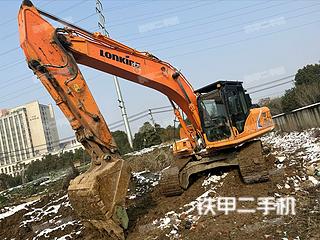 安徽-六安市二手龙工LG6225NS挖掘机实拍照片