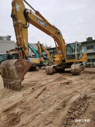 广东-深圳市二手加藤HD820III挖掘机实拍照片