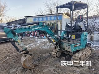 河南-郑州市二手山河智能SWE18UF挖掘机实拍照片