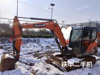 合肥斗山DX60E-9C挖掘机实拍图片