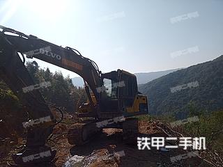 广州沃尔沃EC120D挖掘机实拍图片