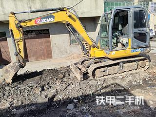 安徽-蚌埠市二手徐工XE60D挖掘机实拍照片