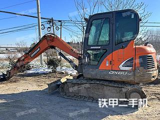 南京斗山DX55-9C挖掘机实拍图片