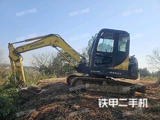 江西-鹰潭市二手现代R60-7挖掘机实拍照片