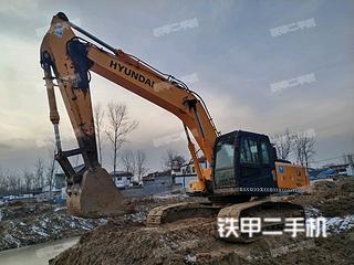 哈尔滨现代R265LC-7挖掘机实拍图片