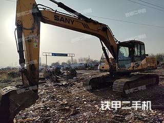 安徽-蚌埠市二手三一重工SY235C挖掘机实拍照片