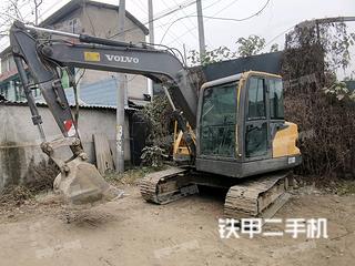 四川-成都市二手沃尔沃EC80D挖掘机实拍照片