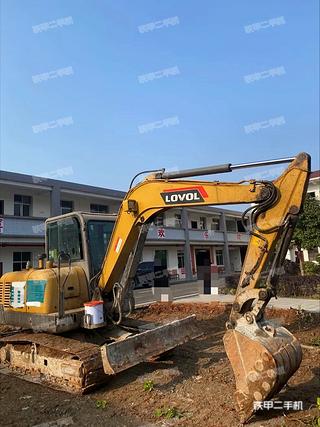 湖南-岳阳市二手雷沃重工FR60E-H挖掘机实拍照片
