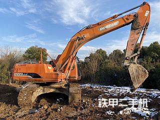 安徽-六安市二手斗山DH220LC-7挖掘机实拍照片