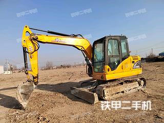 柳州犀牛重工XN80-E挖掘机实拍图片