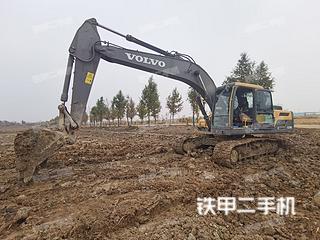 安徽-池州市二手沃尔沃EC210D挖掘机实拍照片